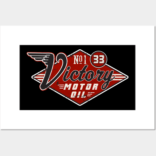 Victory Motor Oil Posters and Art